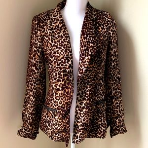 Leopard Print Blazer by Rachel Zoe